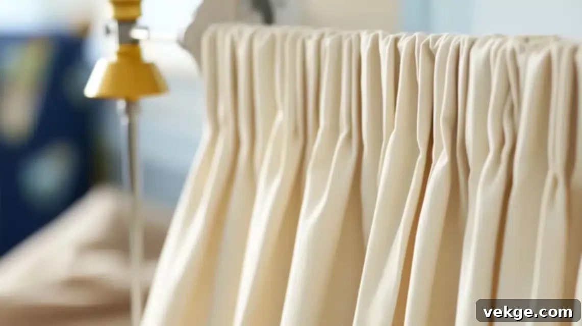 Method 3 - Sewing Pinch Pleats for Curtains