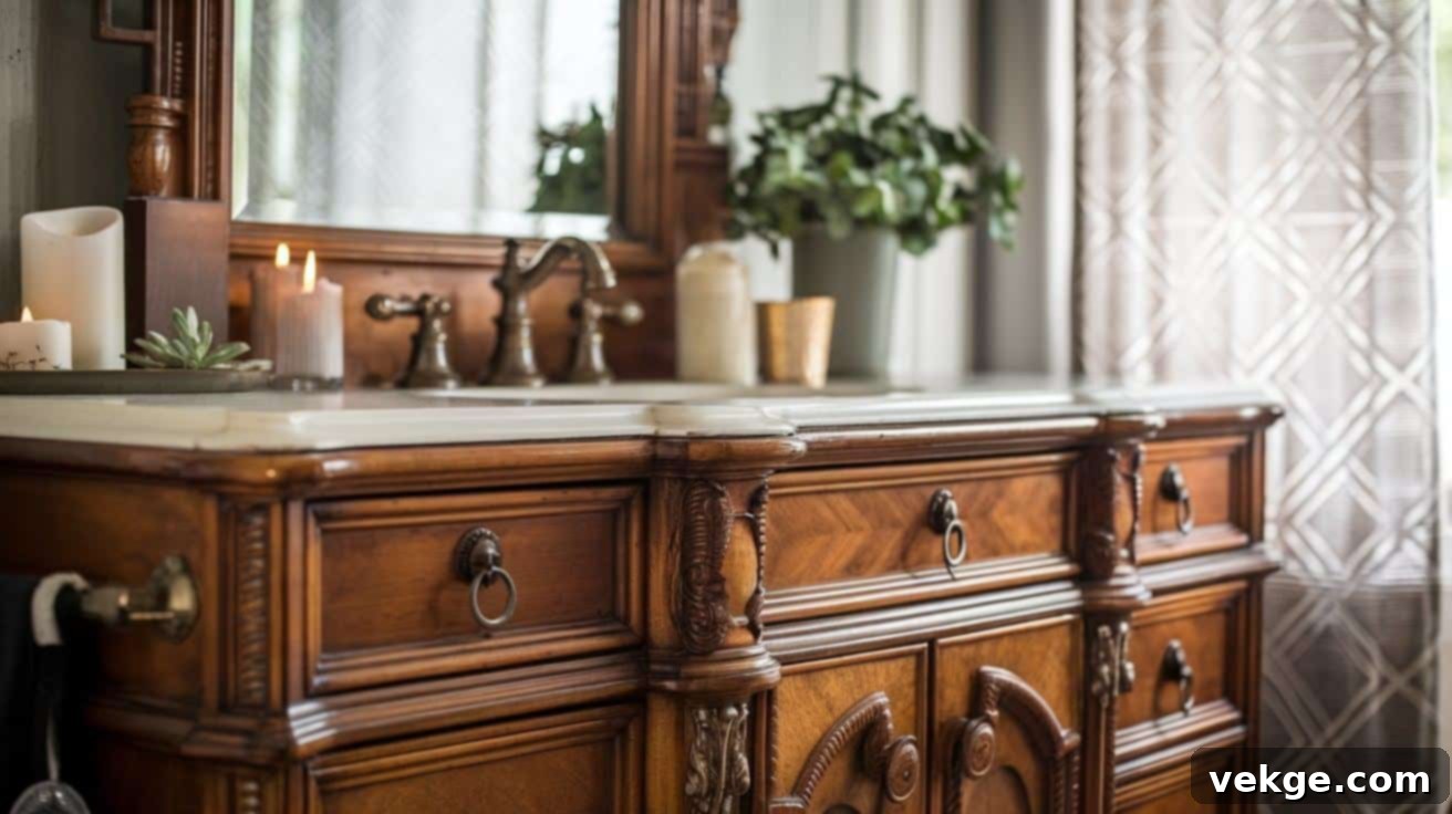 Benefits of Using an Antique Dresser as a Vanity