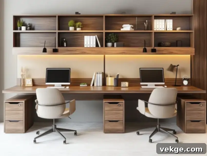 Two-Person Workspace