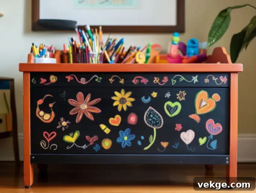Chalkboard Surface Creation