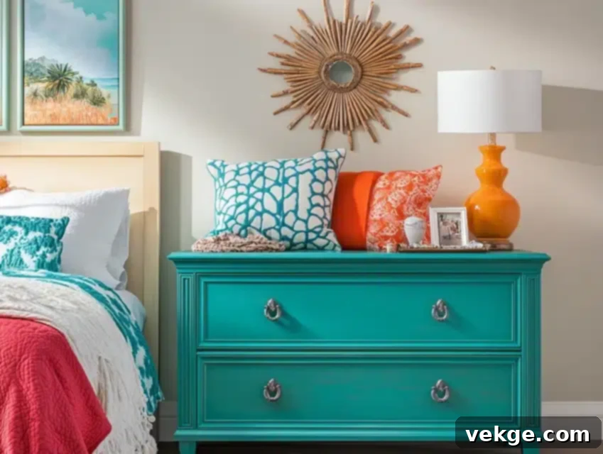 Vibrant Color Statement