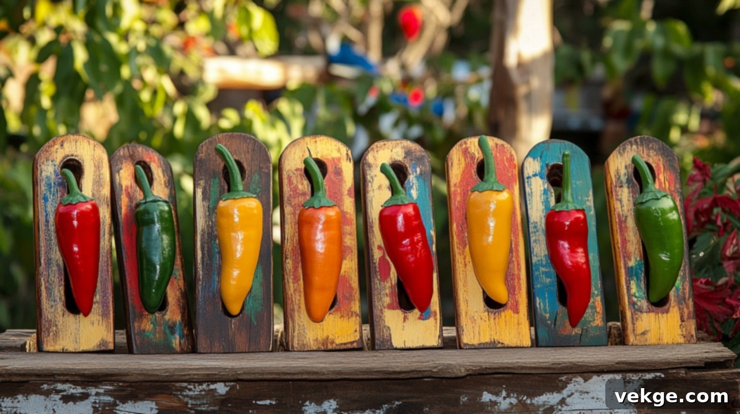 Carnival-Style Chili Pepper Toss Game
