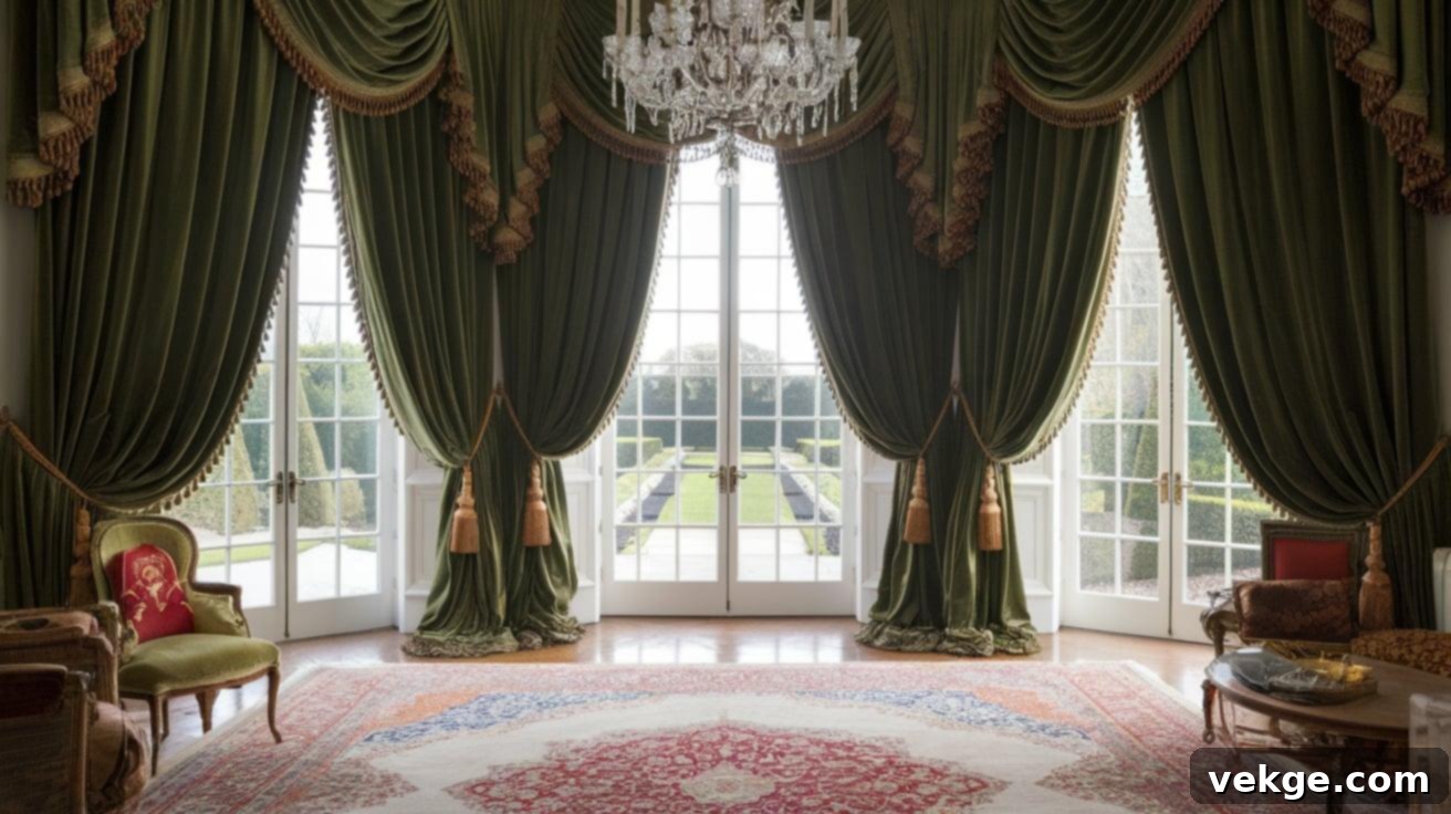 Classic Drapery and Heavy Curtains