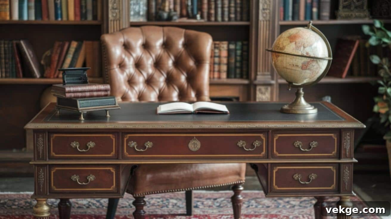 Vintage Writing Desk