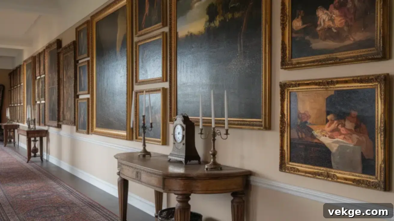 Gallery-Style Art Walls