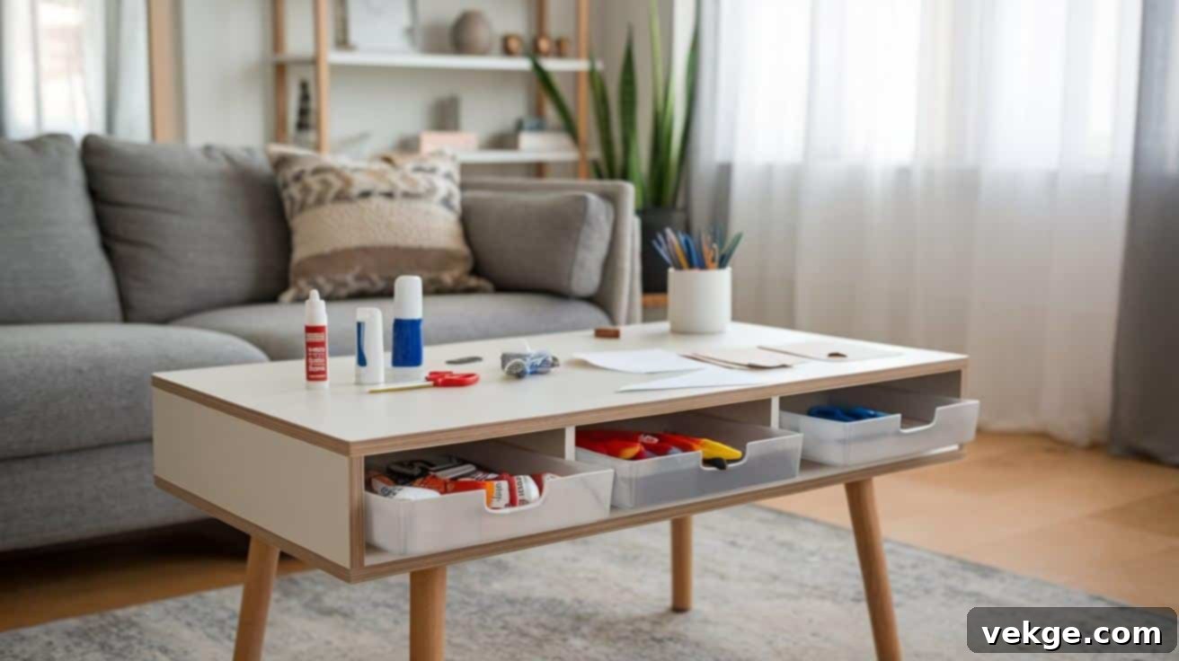 DIY_Craft_Coffee_Table