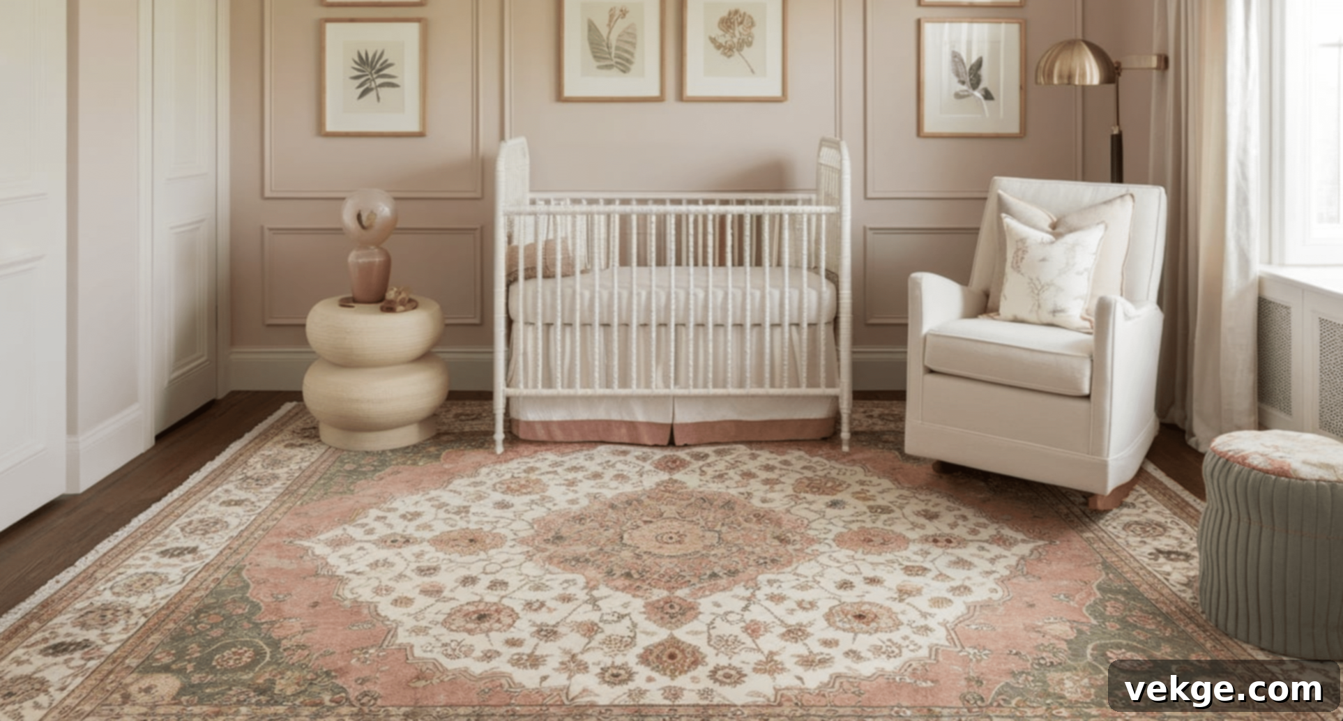 Vintage-Inspired Area Rug