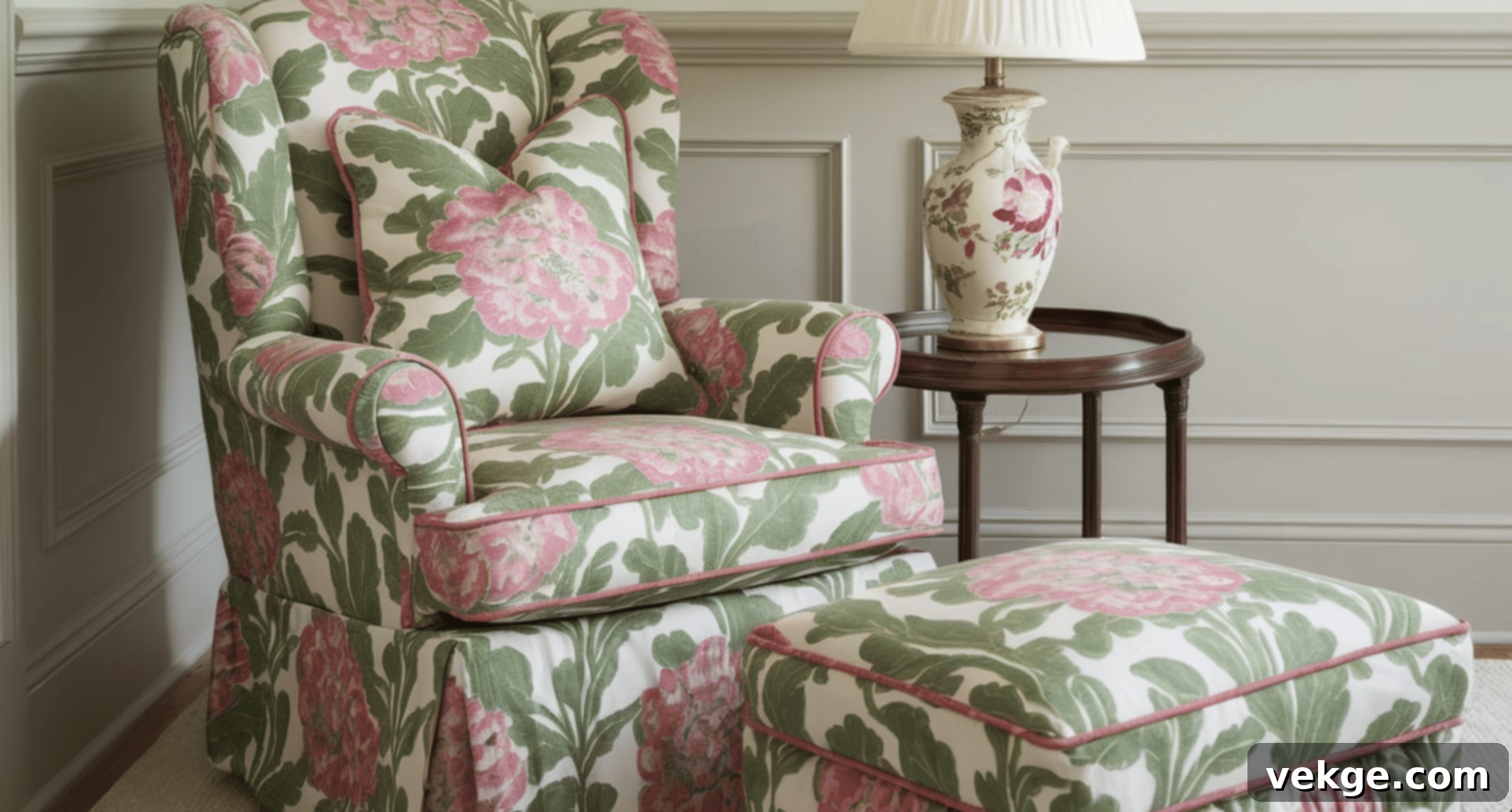 Chintz Upholstery Accents