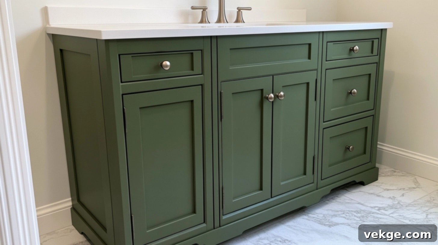 My Bathroom Vanity After