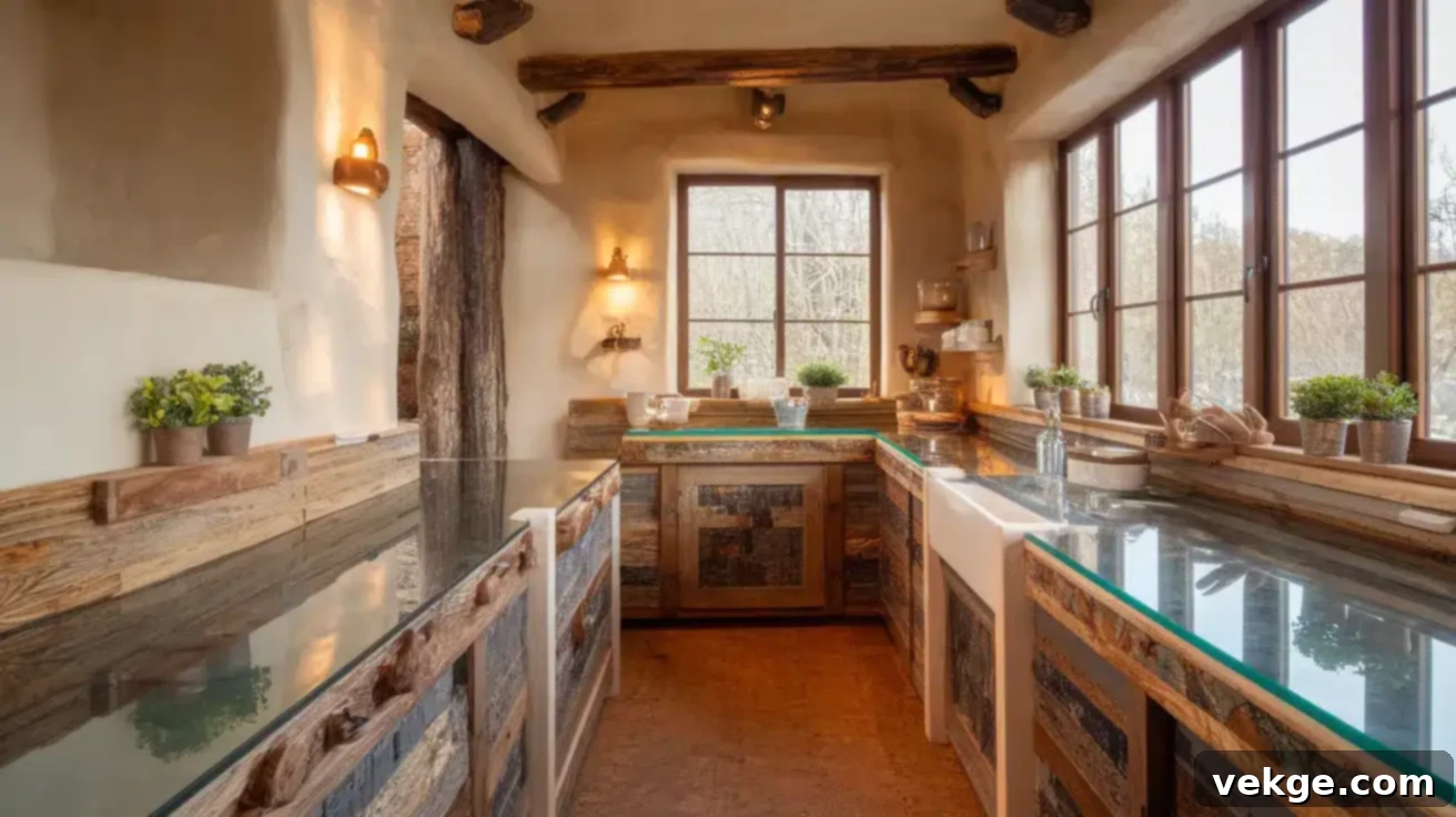 Sustainable Kitchen Design with Recycled Materials