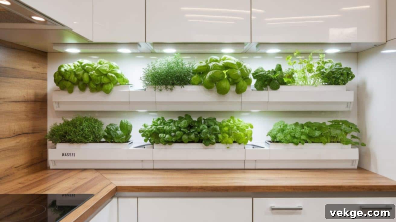 Integrated Herb Gardens for Fresh Kitchens