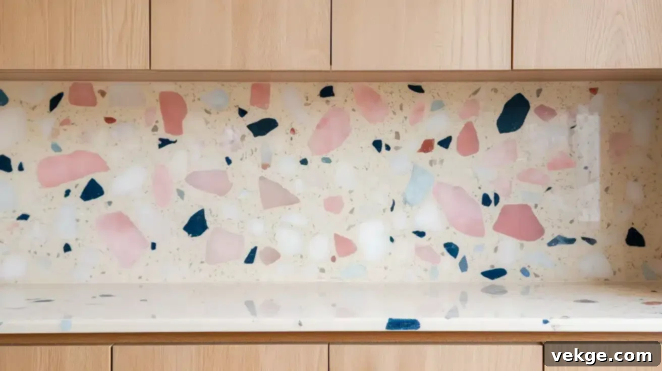 Terrazzo Backsplash Kitchen Design Trends