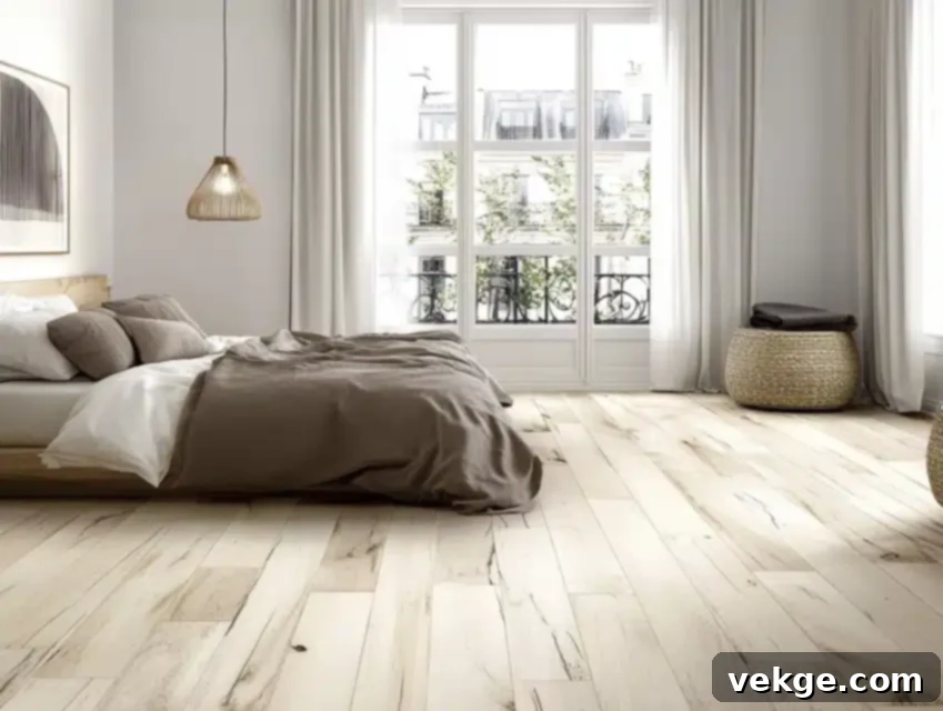 Light-Washed Wood