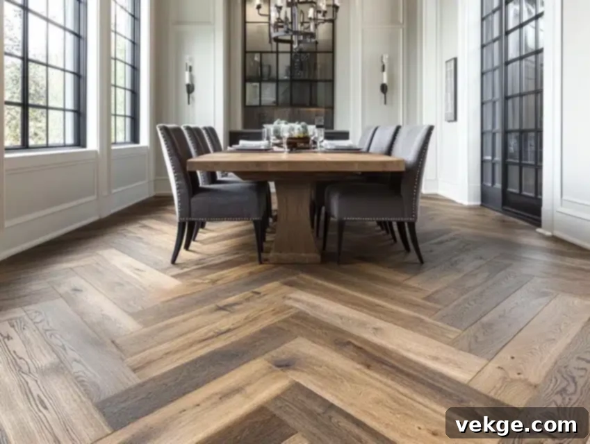Herringbone Flooring
