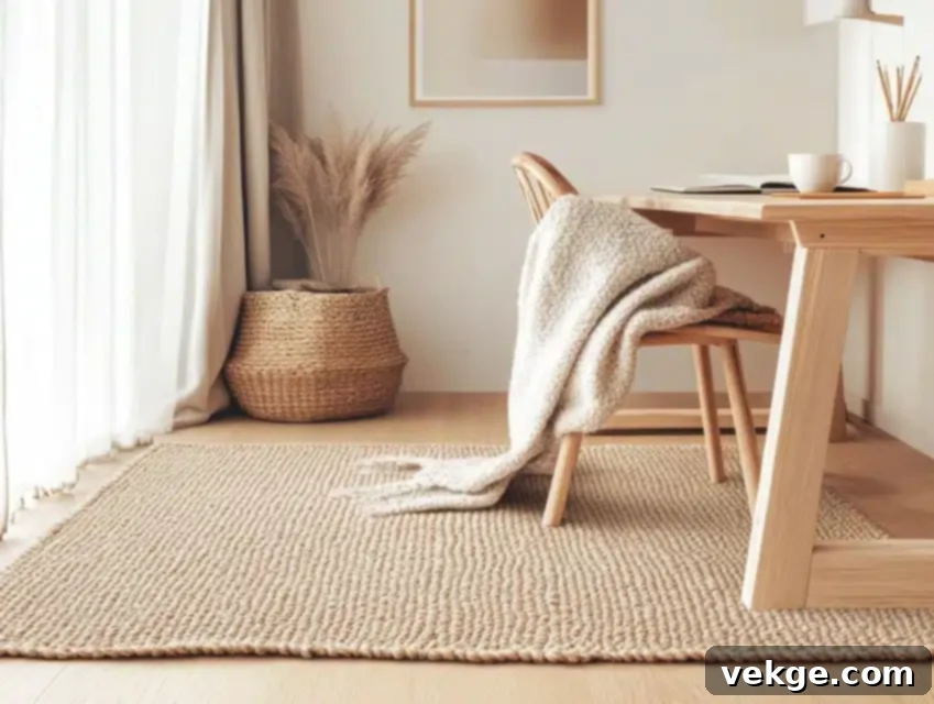 Natural Fiber Sisal Rug