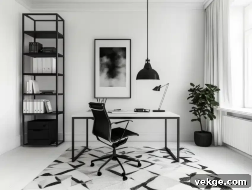 Monochrome Rug