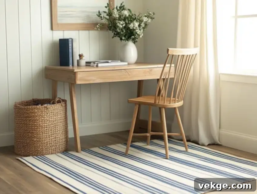 Striped Cotton Rug
