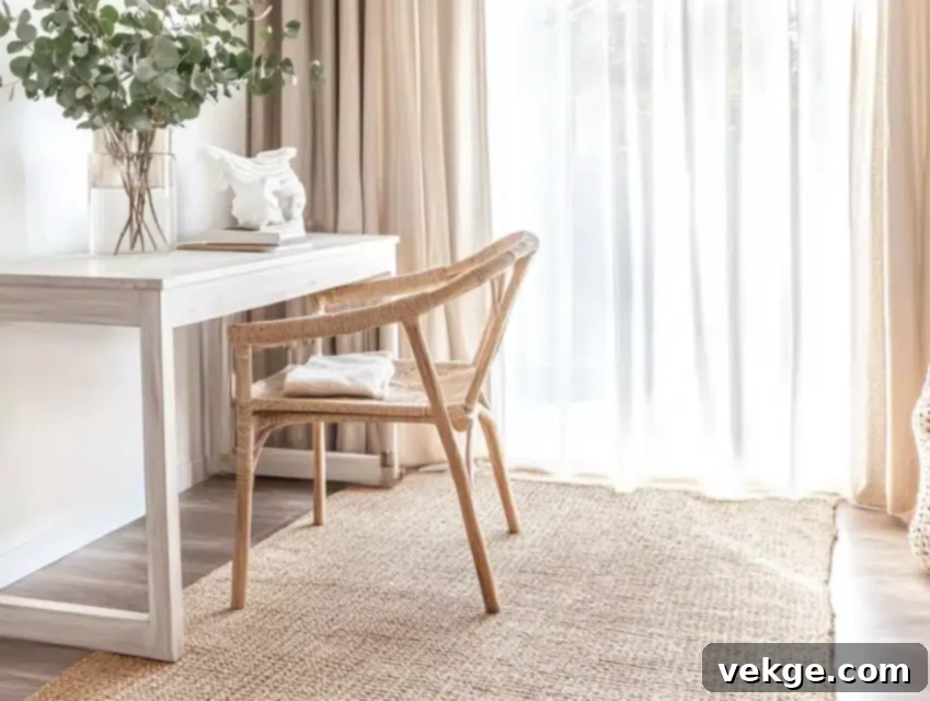 Neutral Jute Rug