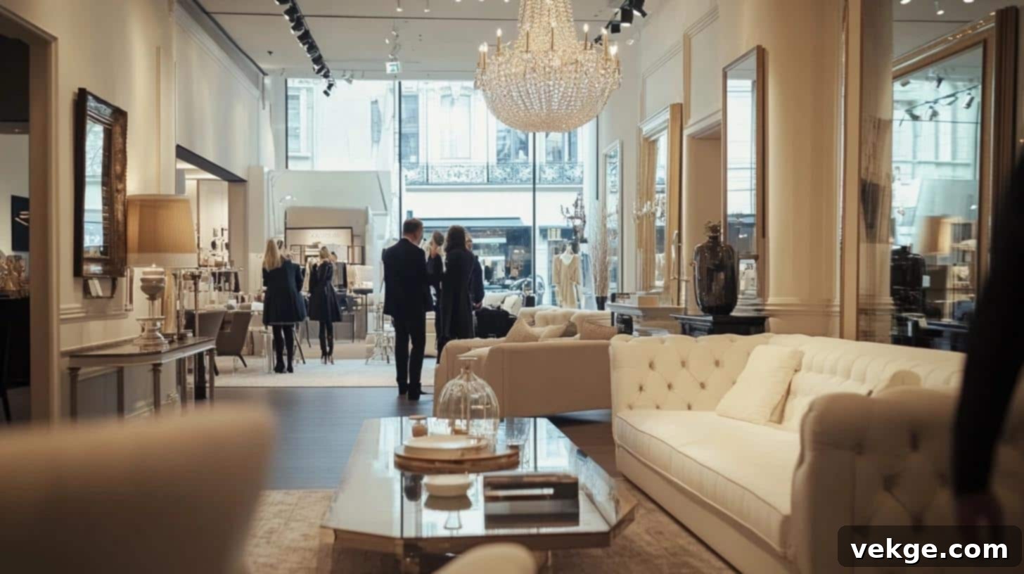 What to look for when buying luxury furniture, emphasizing quality materials and timeless design.