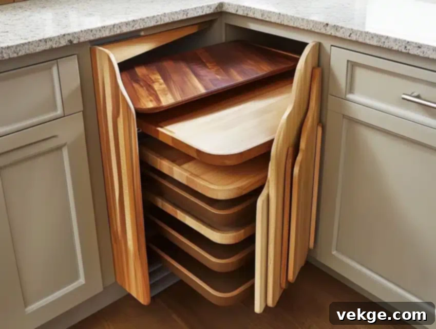 Cutting Board Organization