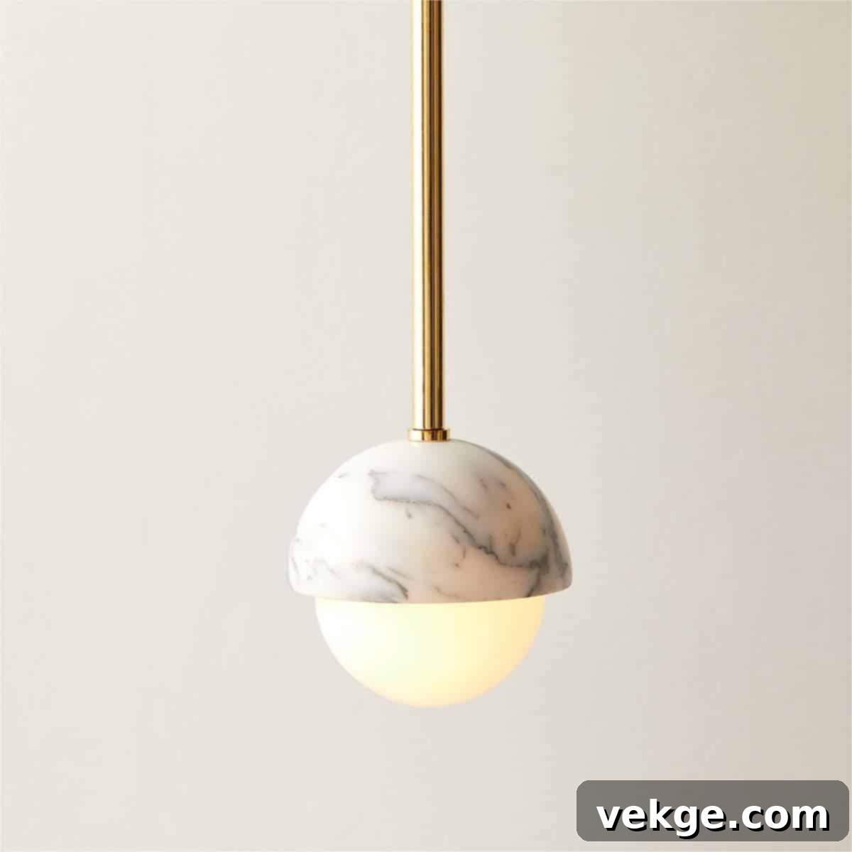 Polaris_White_Marble_and_Brass_Globe_Pendant_Light