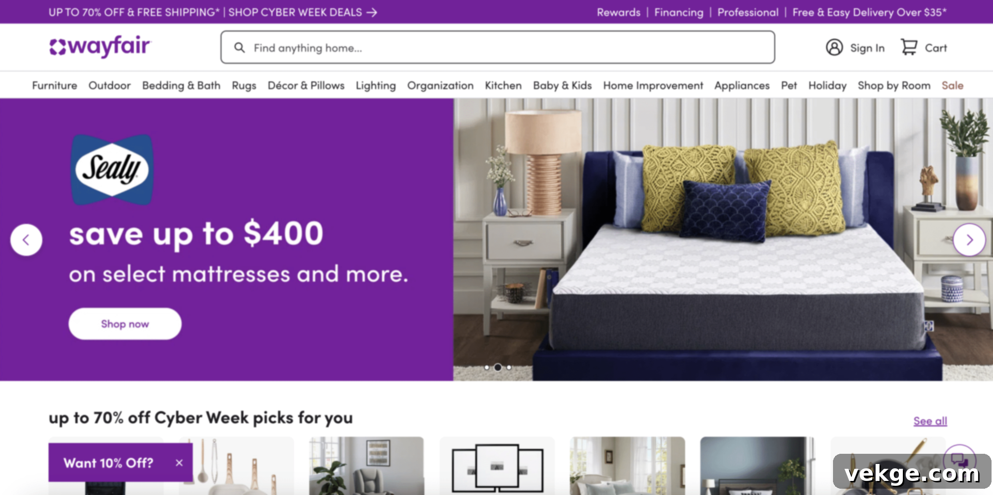 An Overview of Wayfair's journey from a small online store to a leading furniture and home goods retailer
