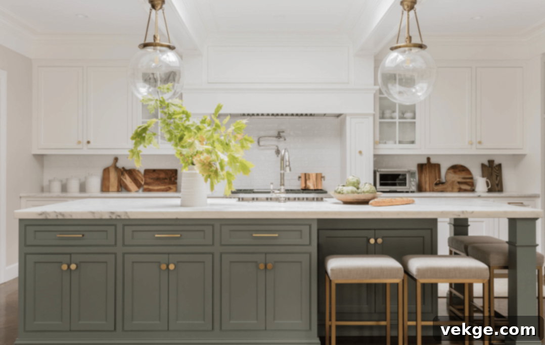 Erin Gates Design kitchen makeover blending traditional and modern