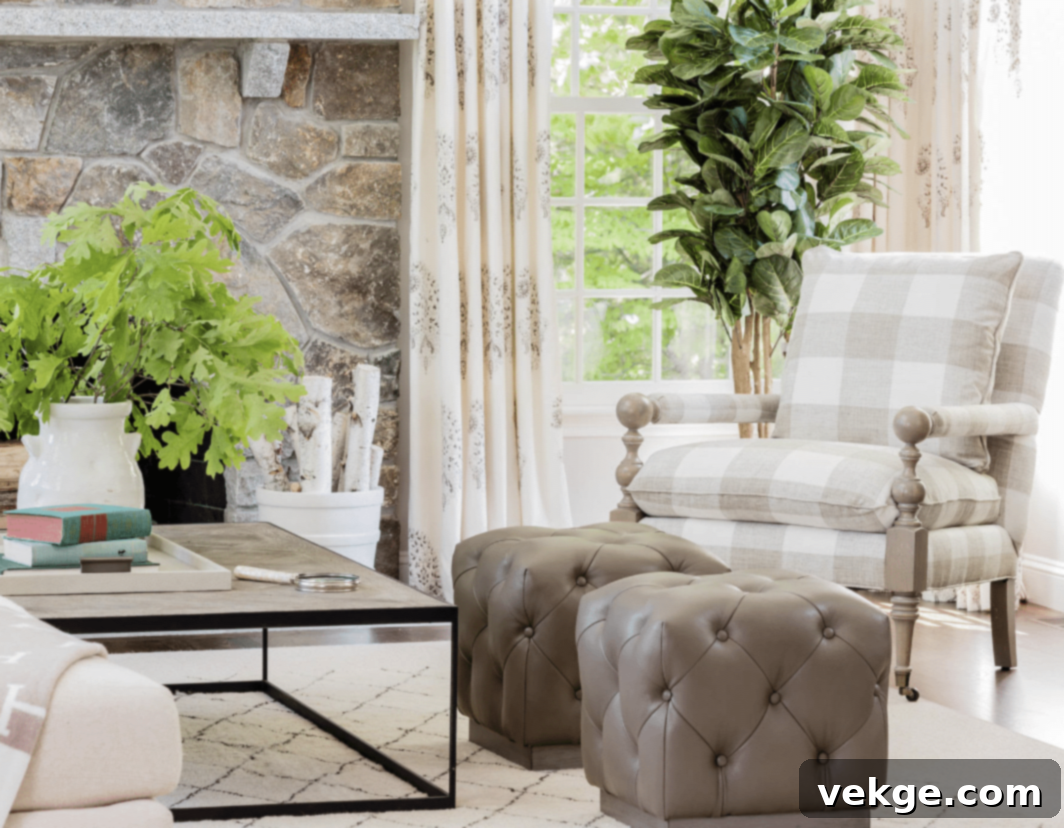 Erin Gates Modern Country Home design featuring natural light and warm textures