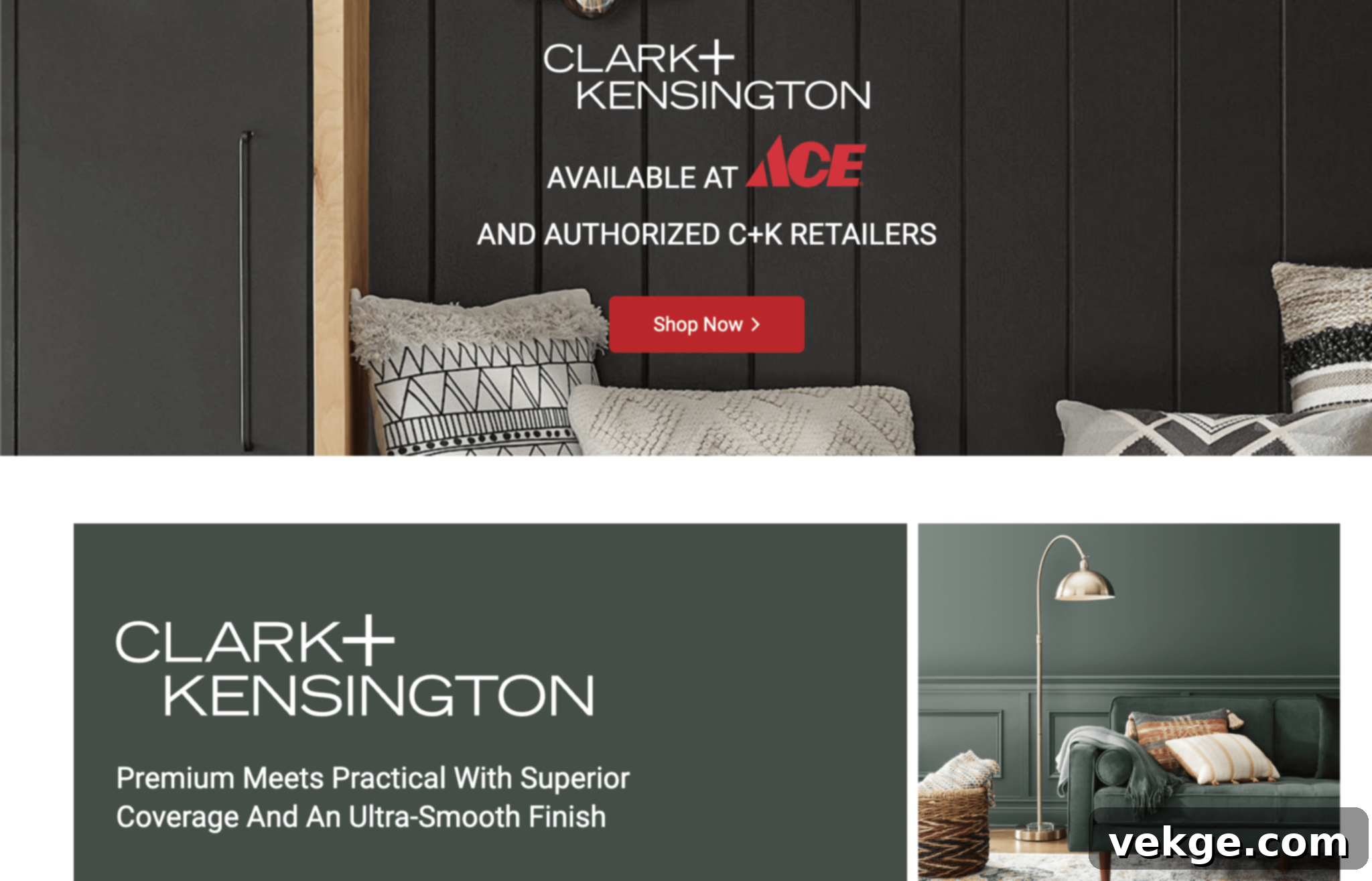 Clark+Kensington Black Satin