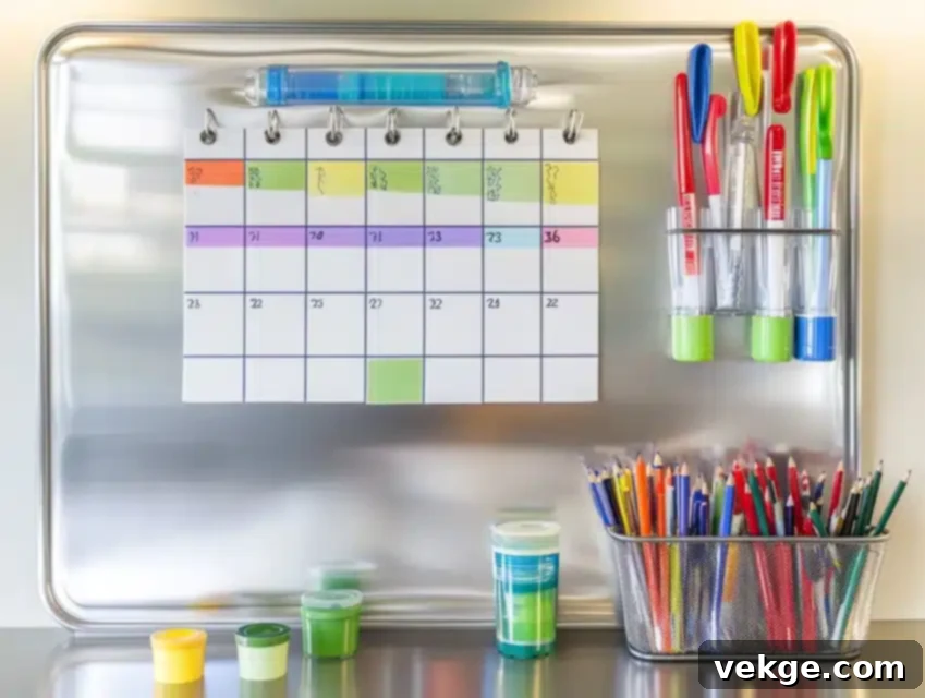Magnetic Calendar Wall