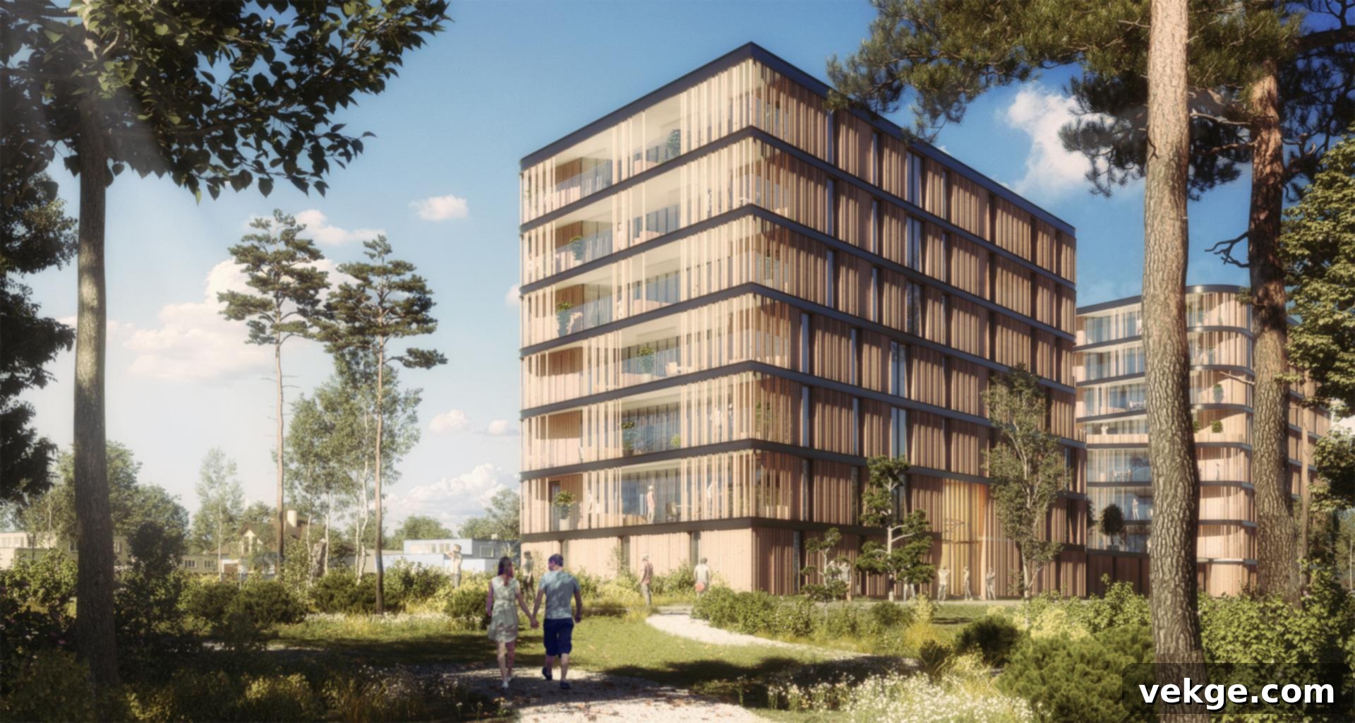 Architectural tender for Langeweg Hoek presented with 3D renderings by Render Art Studio