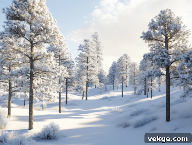 Winter Forest Scene copy