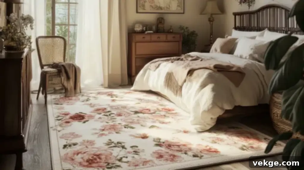 CloudPile (TM) Mughal Rose (EDE-01) Area Rug