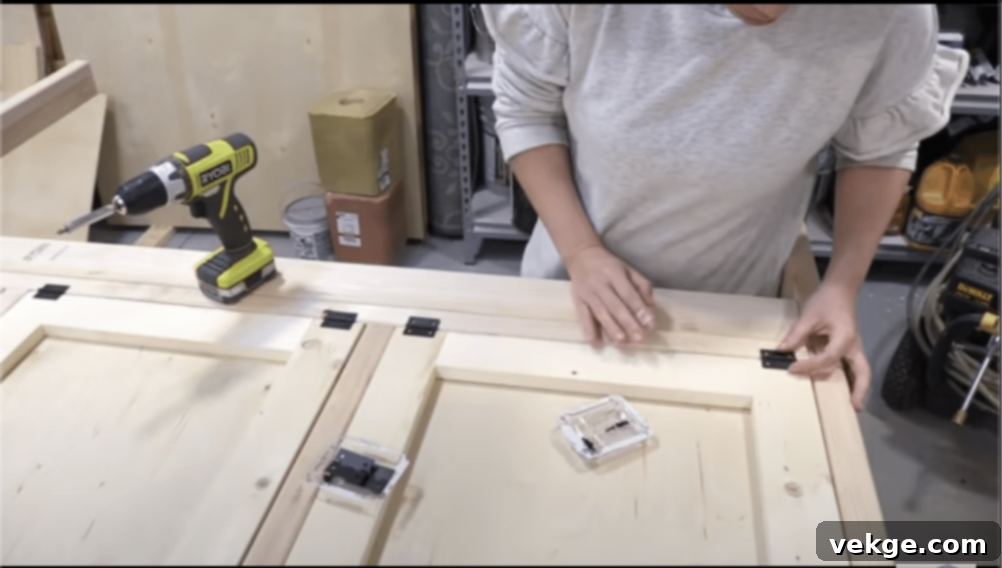 Making Pull-Down Trays