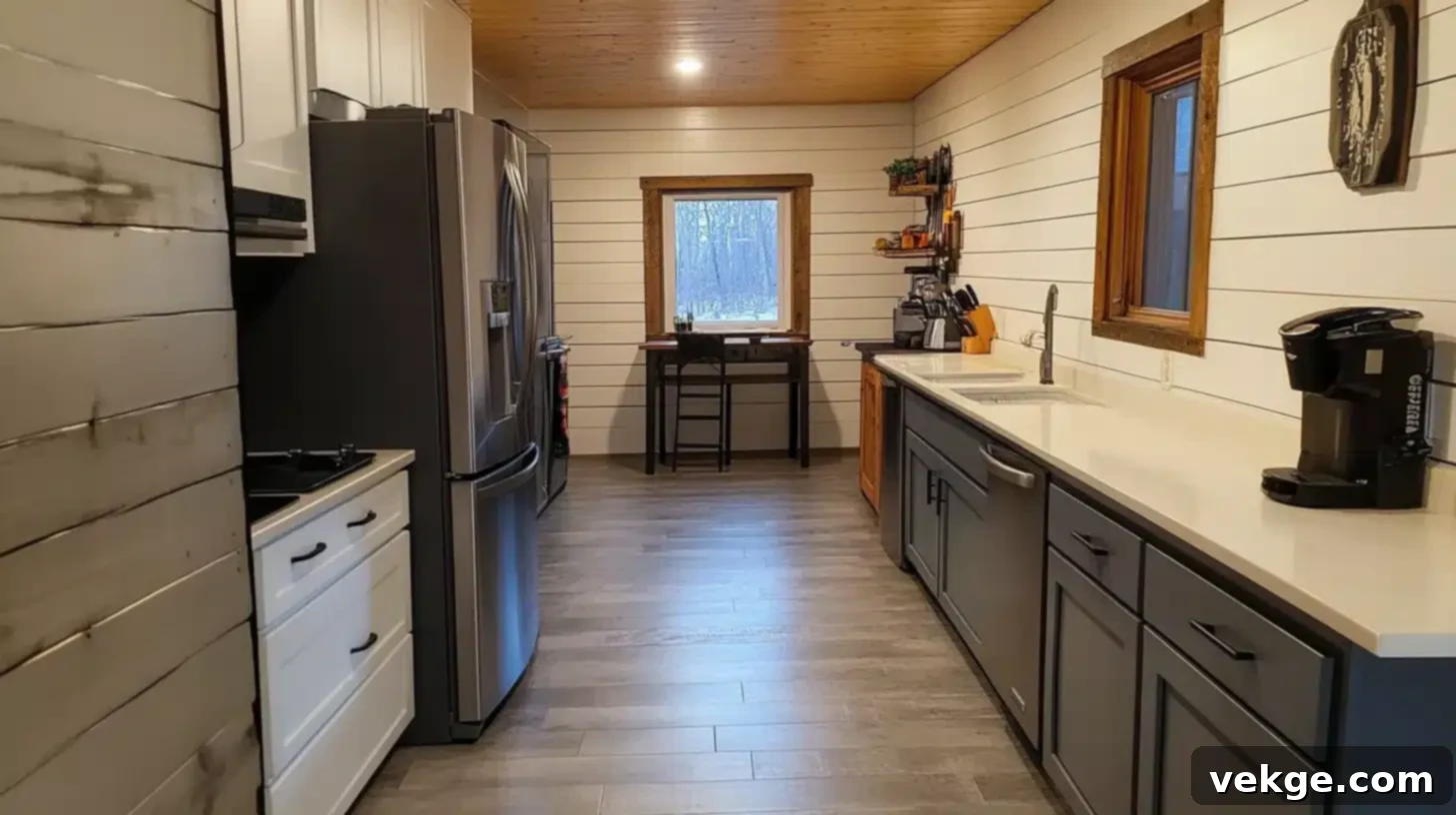 Metallic Finish Shiplap