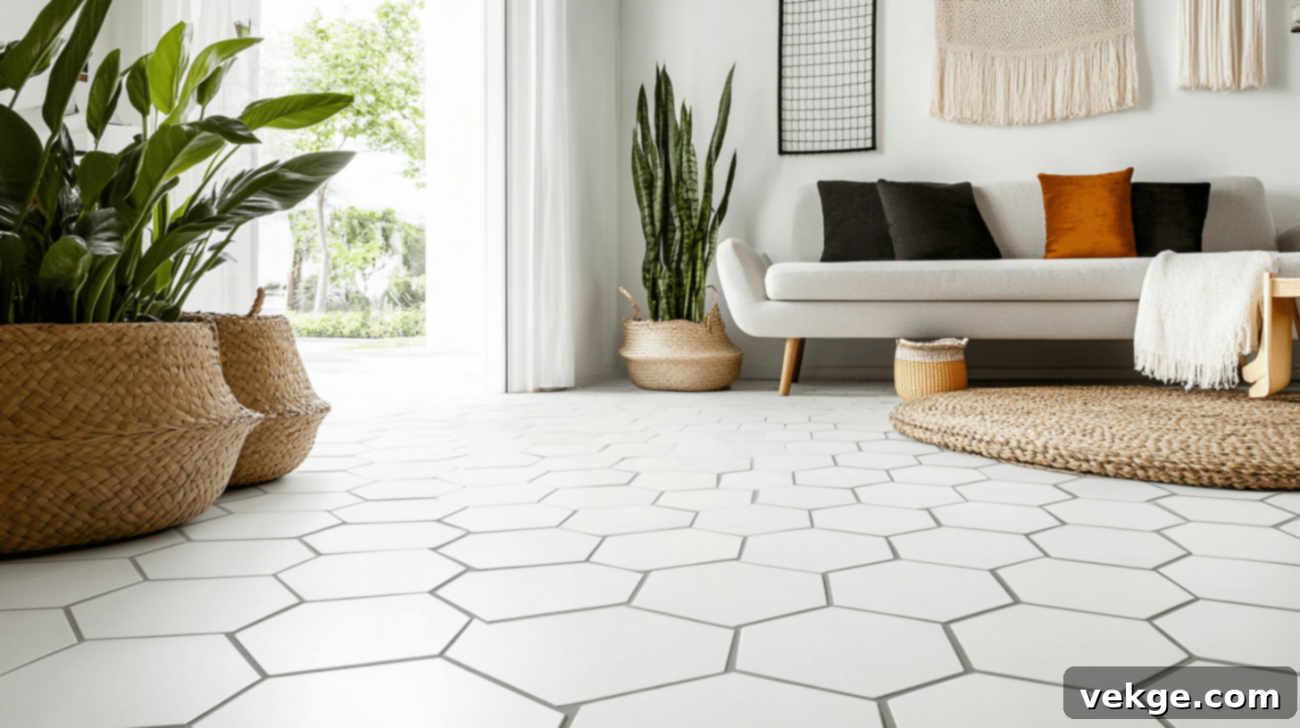 Statement Entryway Flooring
