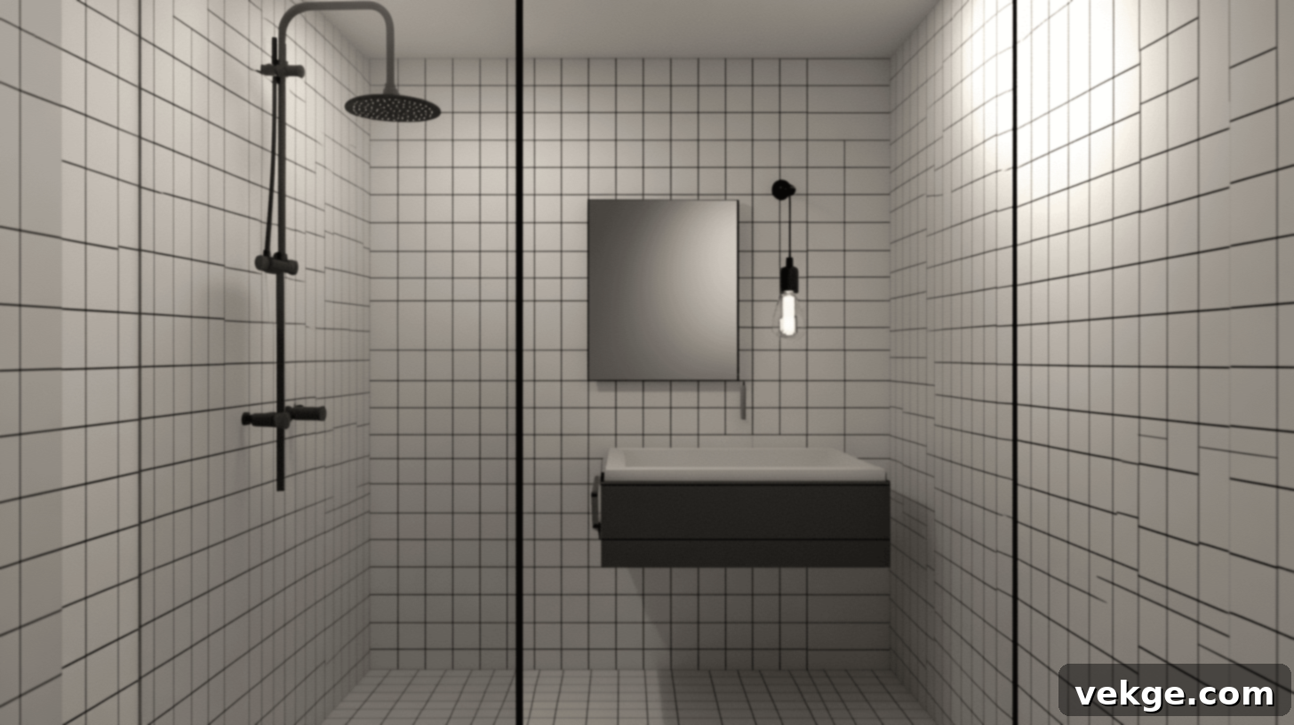Bold Shower Niche