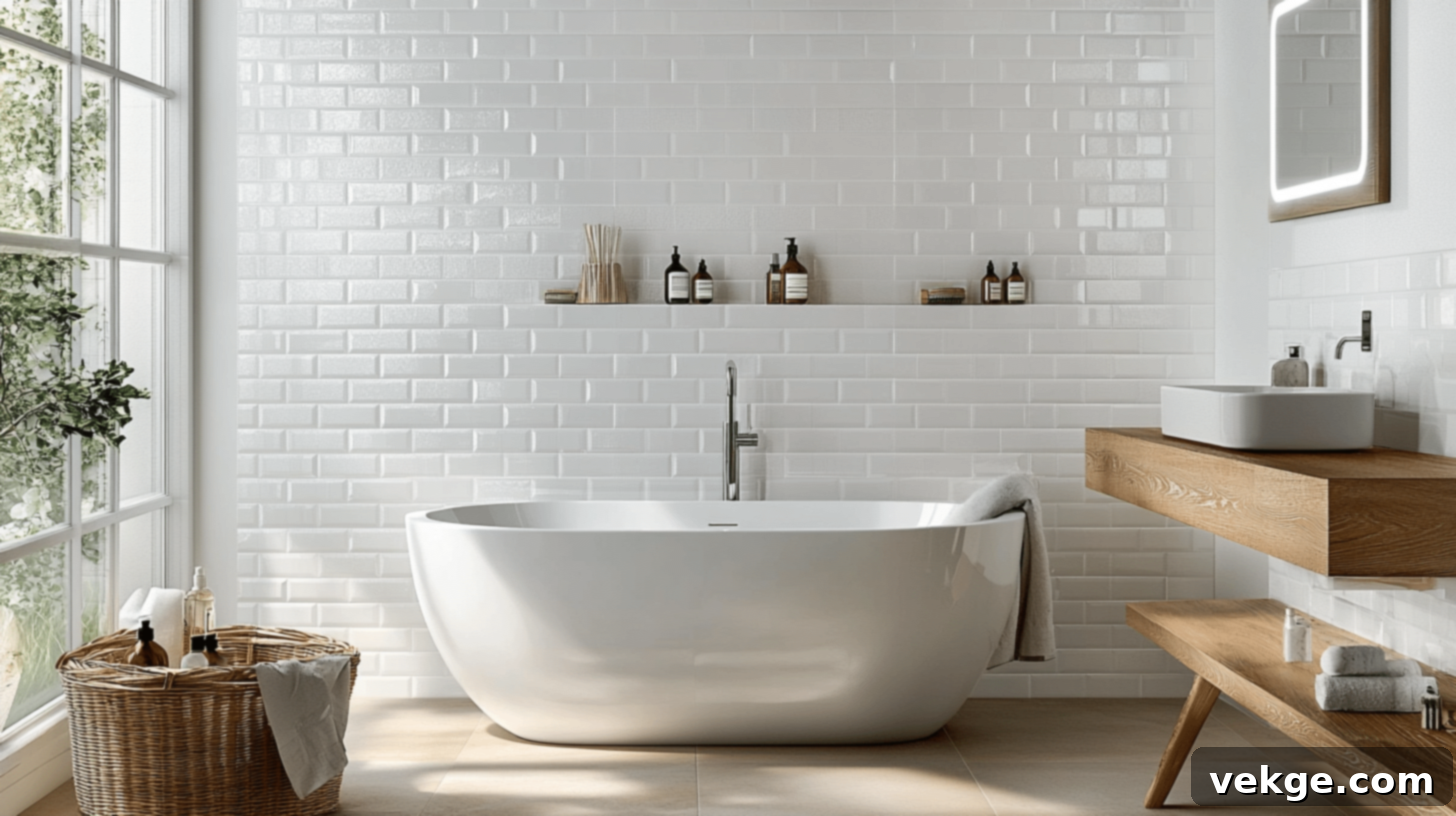 Floor-to-Ceiling Tiling