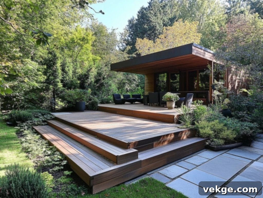 Horizontal Cedar Planks