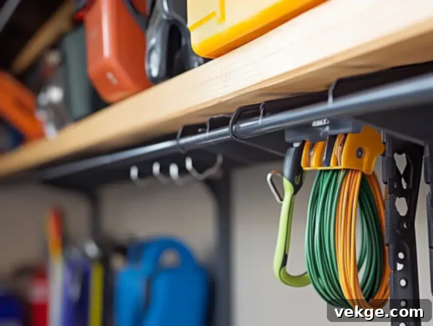 Under-Shelf Hook System