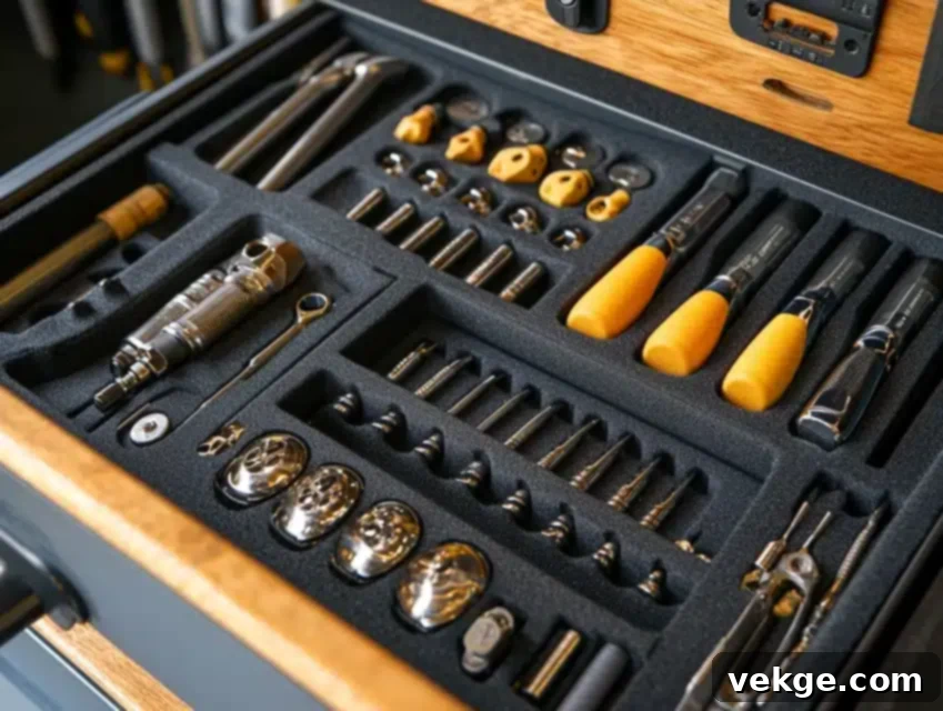 Tool Drawer Organization