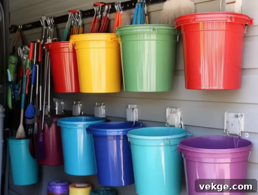 Bucket Wall Storage