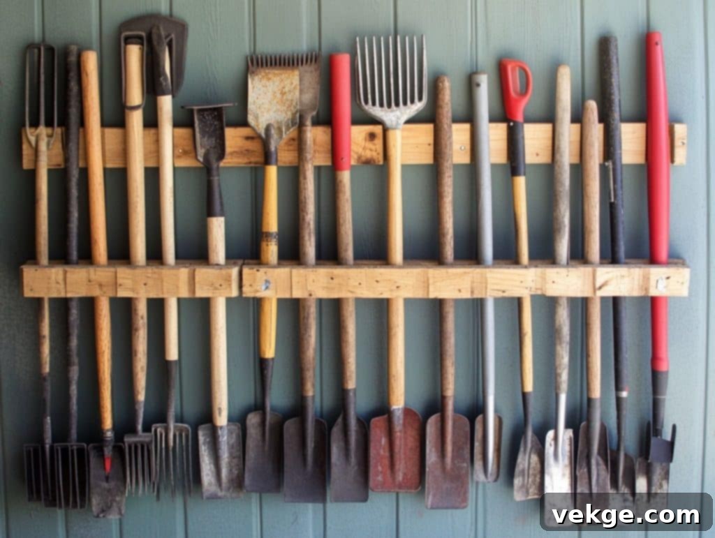 Garden Tool Organization