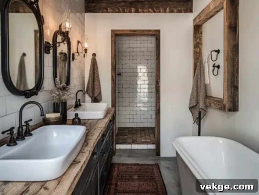 Chalk White paint color for a fresh and timeless small bathroom