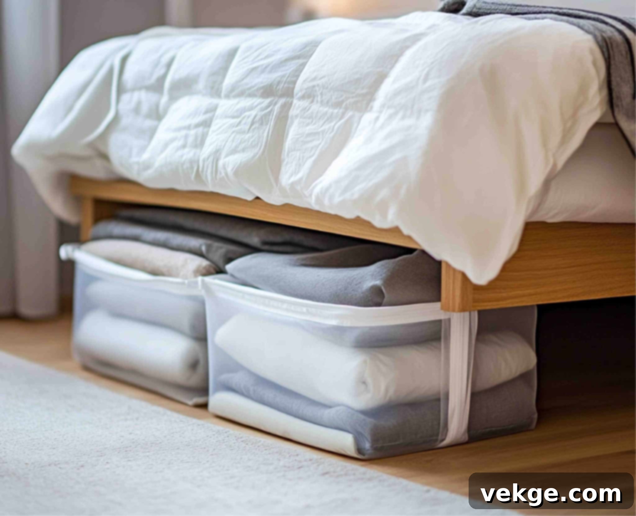 Use Under-Bed Storage