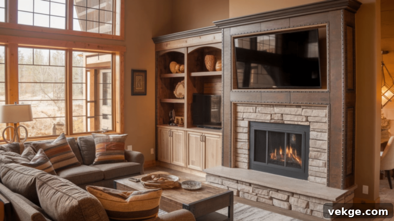 Create_a_Custom_Fireplace_Frame