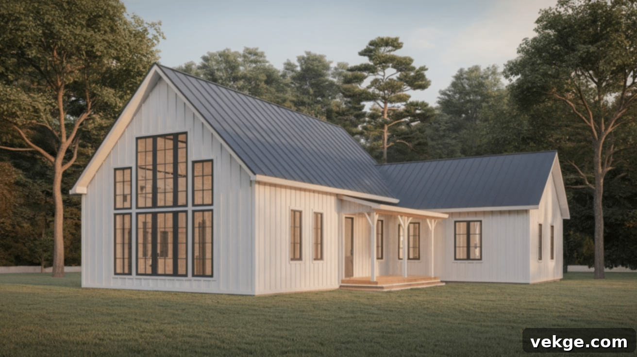 Simple Rooflines for Modern Farmhouse Design