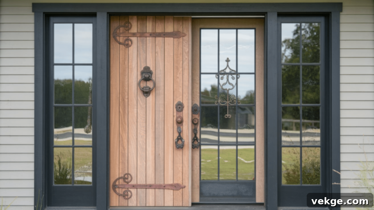 Rustic Door Hardware for Farmhouse Style