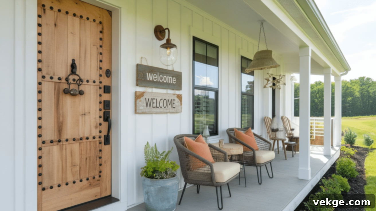 Adding Personal Touches to Your Farmhouse Exterior