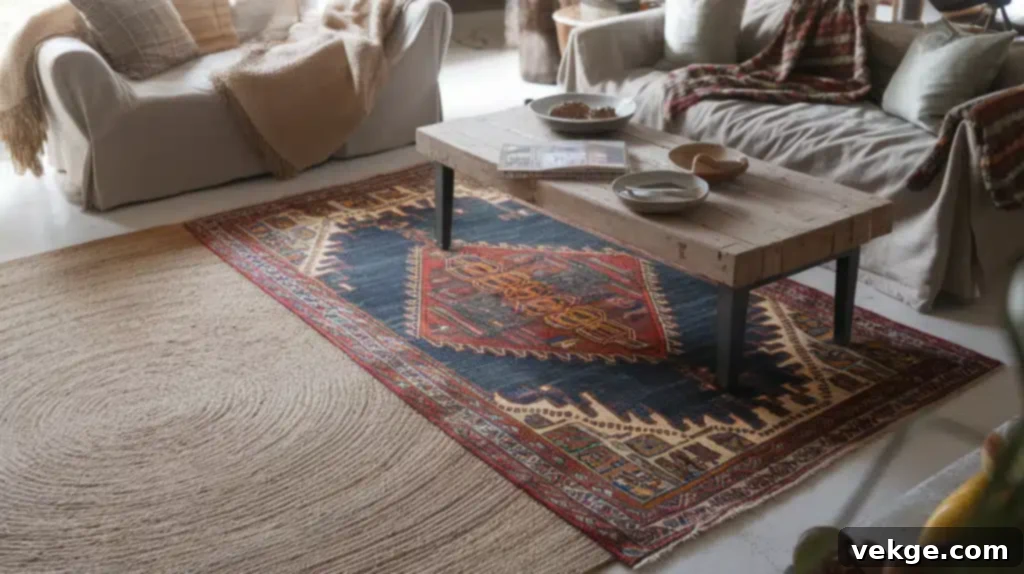Common Mistakes When Layering Rugs in Living Rooms